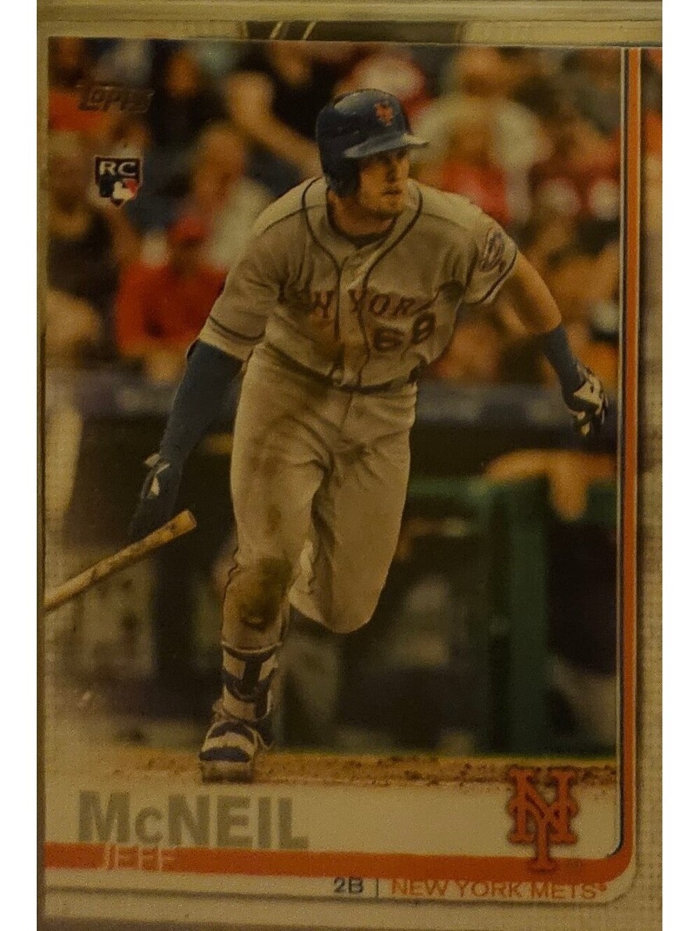 2019 TOPPS Series 1 RC Jeff McNeil New York Mets